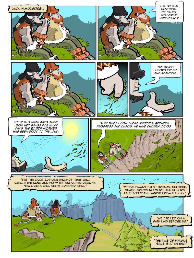 Teh Gladiators Webcomic: A Massive Battle Afoot