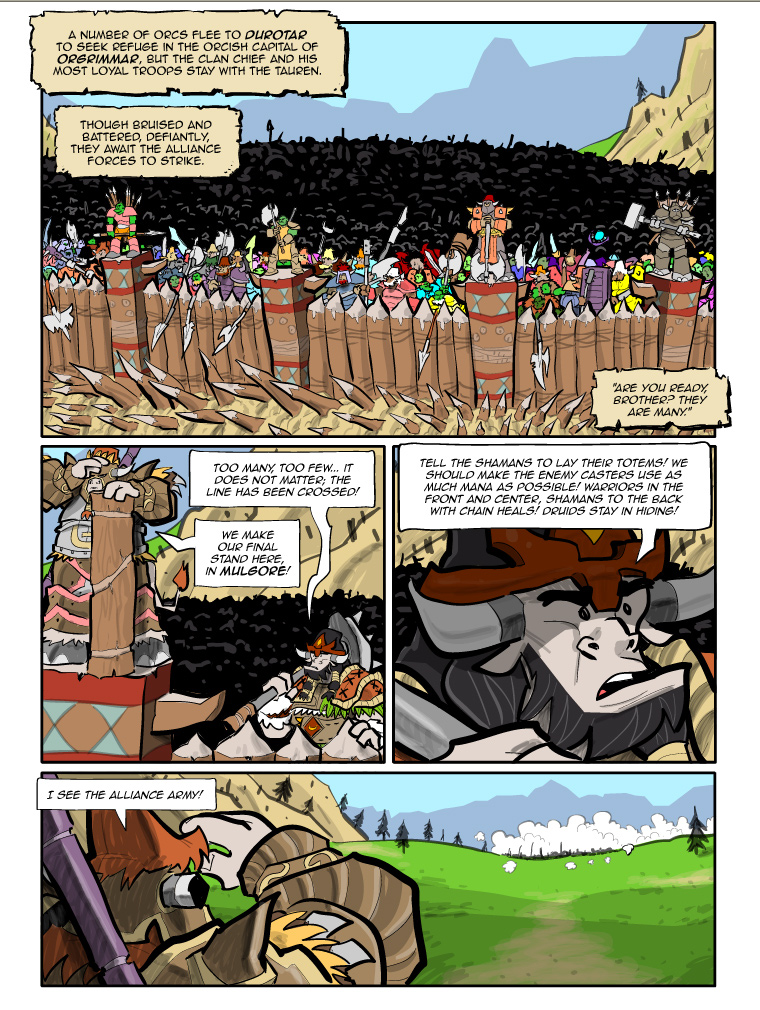 Teh Gladiators Webcomic: The Battle is Upon Them!