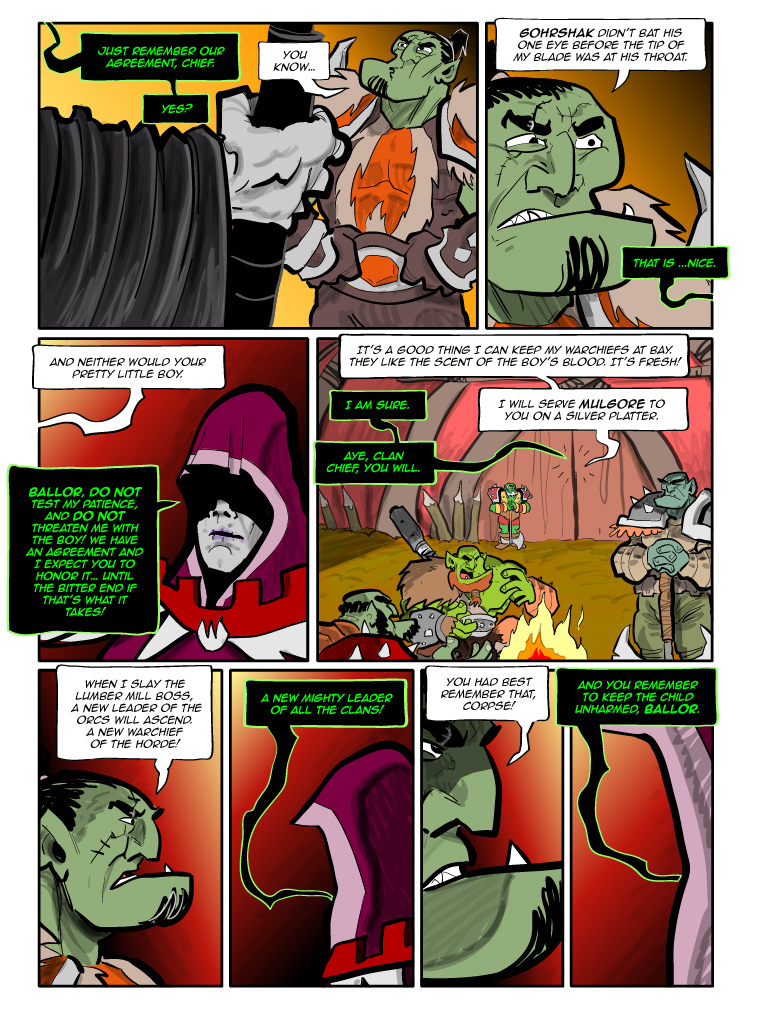 Teh Gladiators Webcomic: Boy's Blood, It's Fresh!