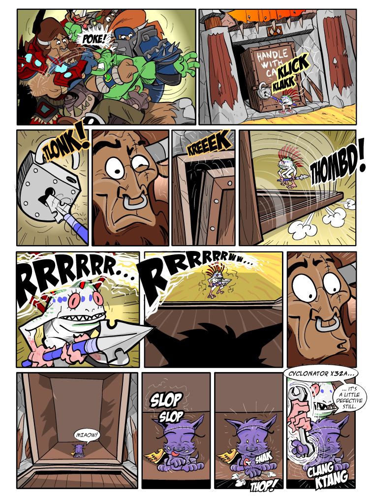 Teh Gladiators Webcomic: Meet the X32a