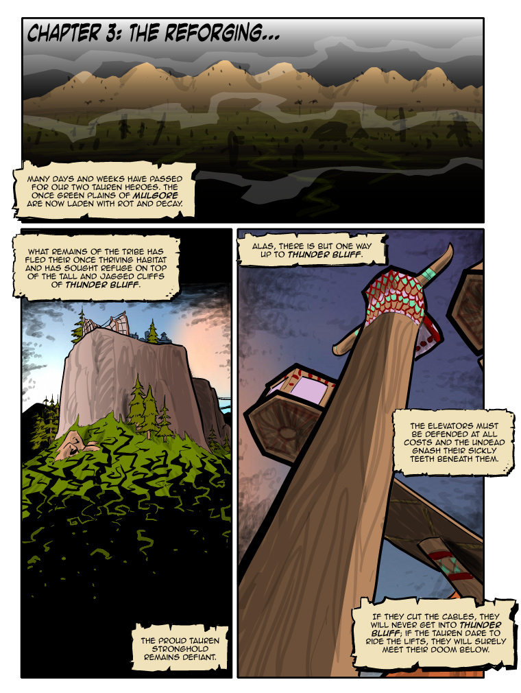 Teh Gladiators Webcomic: The Cow With the Plan
