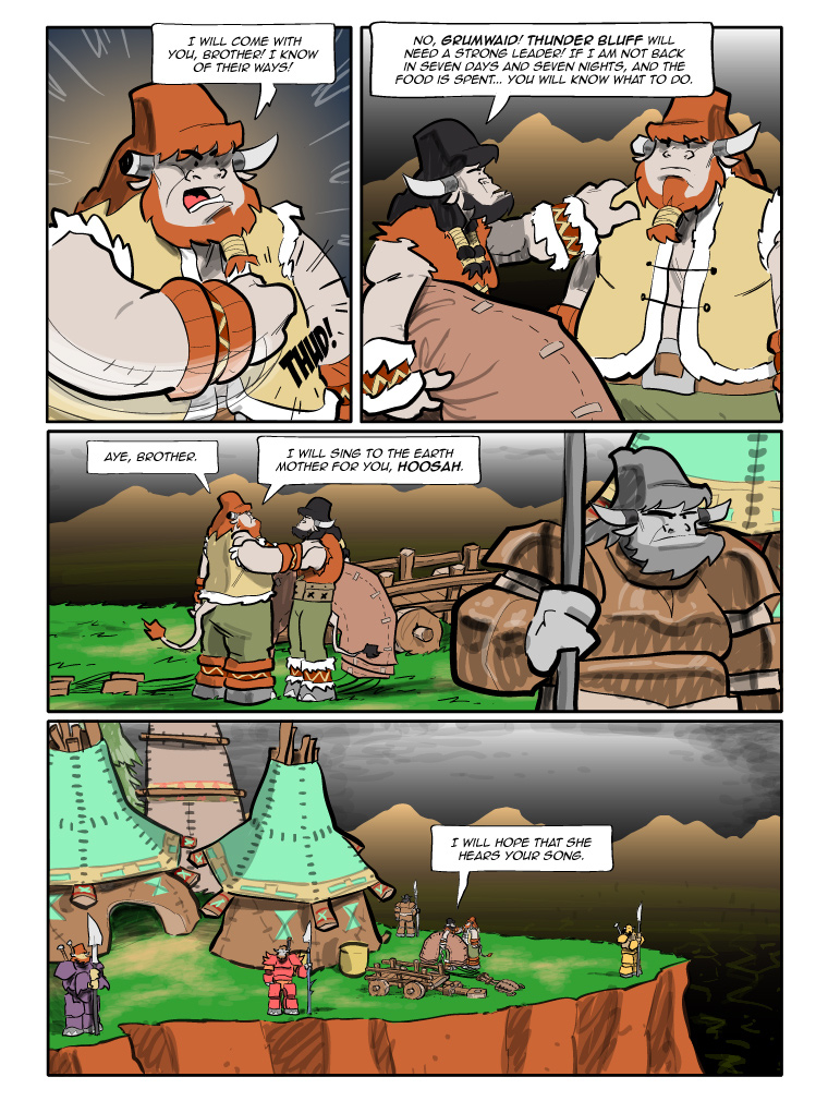 Teh Gladiators Webcomic: The Flying Sack