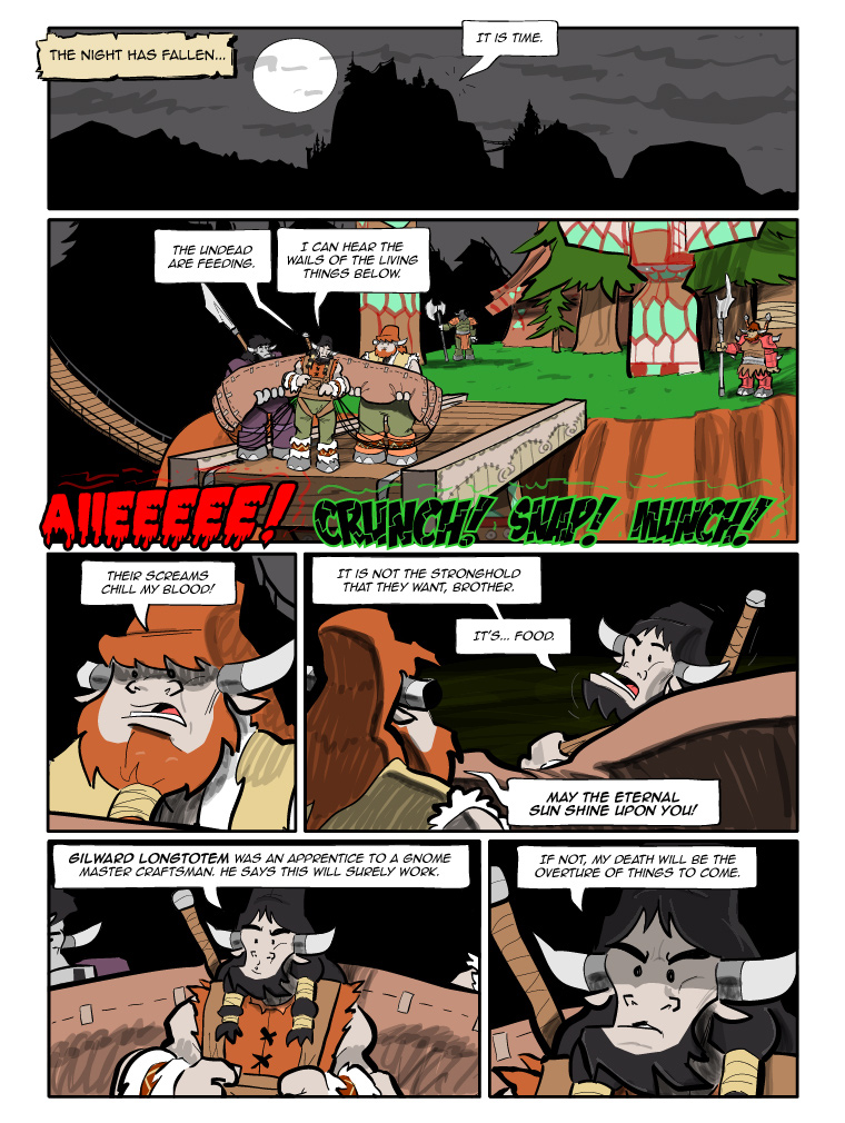 Teh Gladiators Webcomic: Swooooshh - The Chute Said