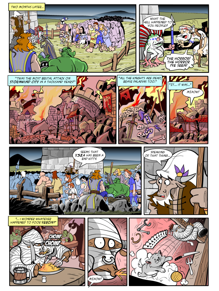 Teh Gladiators Webcomic: IT Pwns Cities