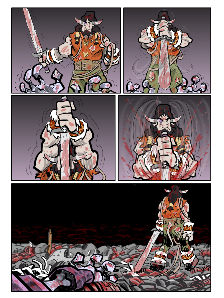 Teh Gladiators Webcomic: All's Fair in Death and Stabbing