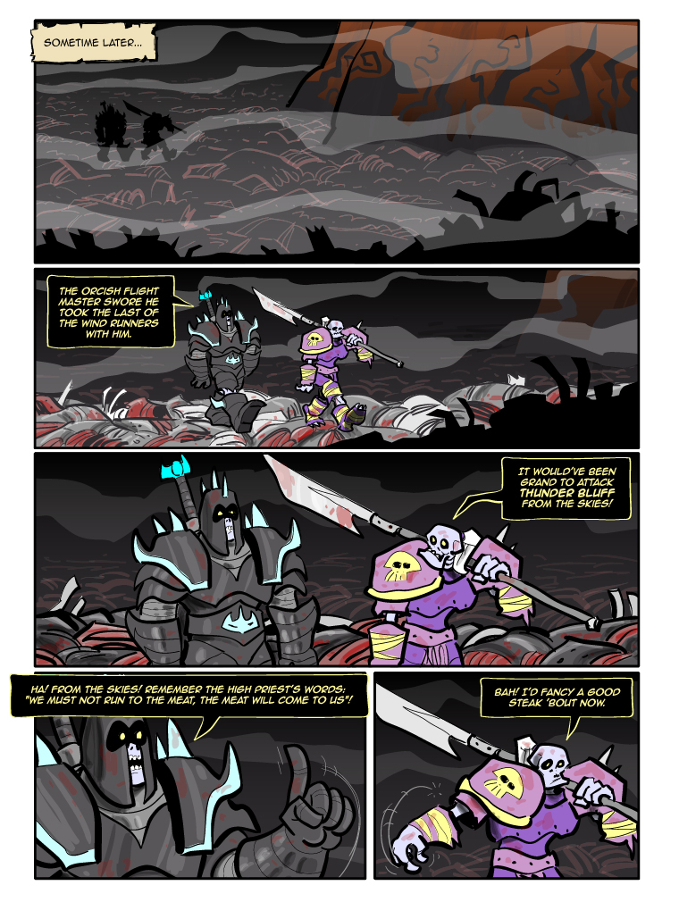 Teh Gladiators Webcomic: A Matter For the High Priest 