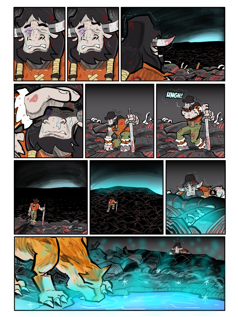 Teh Gladiators Webcomic: A March Through Death and Desolation