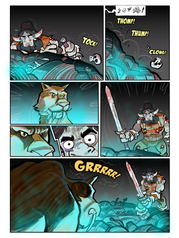 Teh Gladiators Webcomic: A March Through Death and Desolation