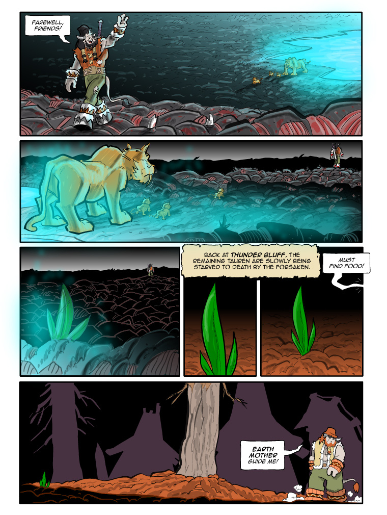 Teh Gladiators Webcomic: What is He About to Do?!
