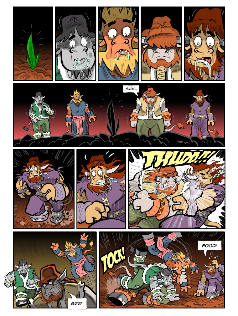 Teh Gladiators Webcomic: Forgive Him, Brothers!