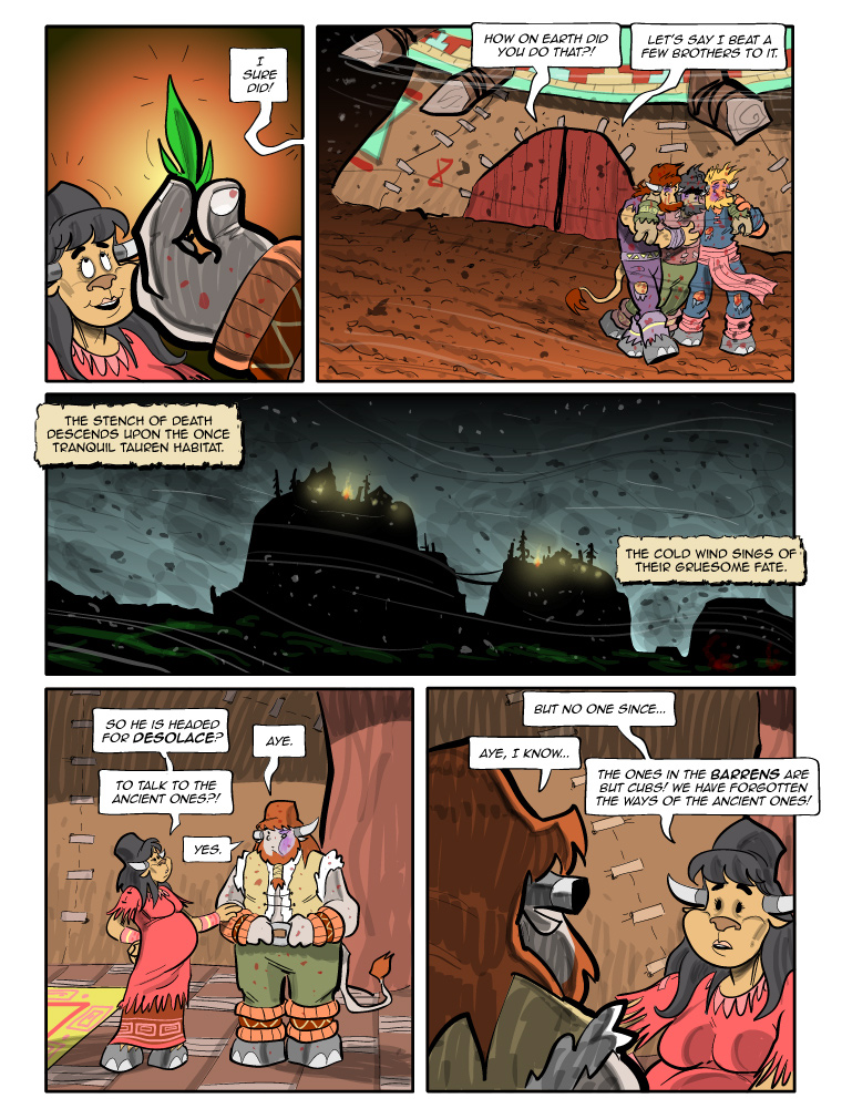 Teh Gladiators Webcomic: The Ways of the Ancient Ones
