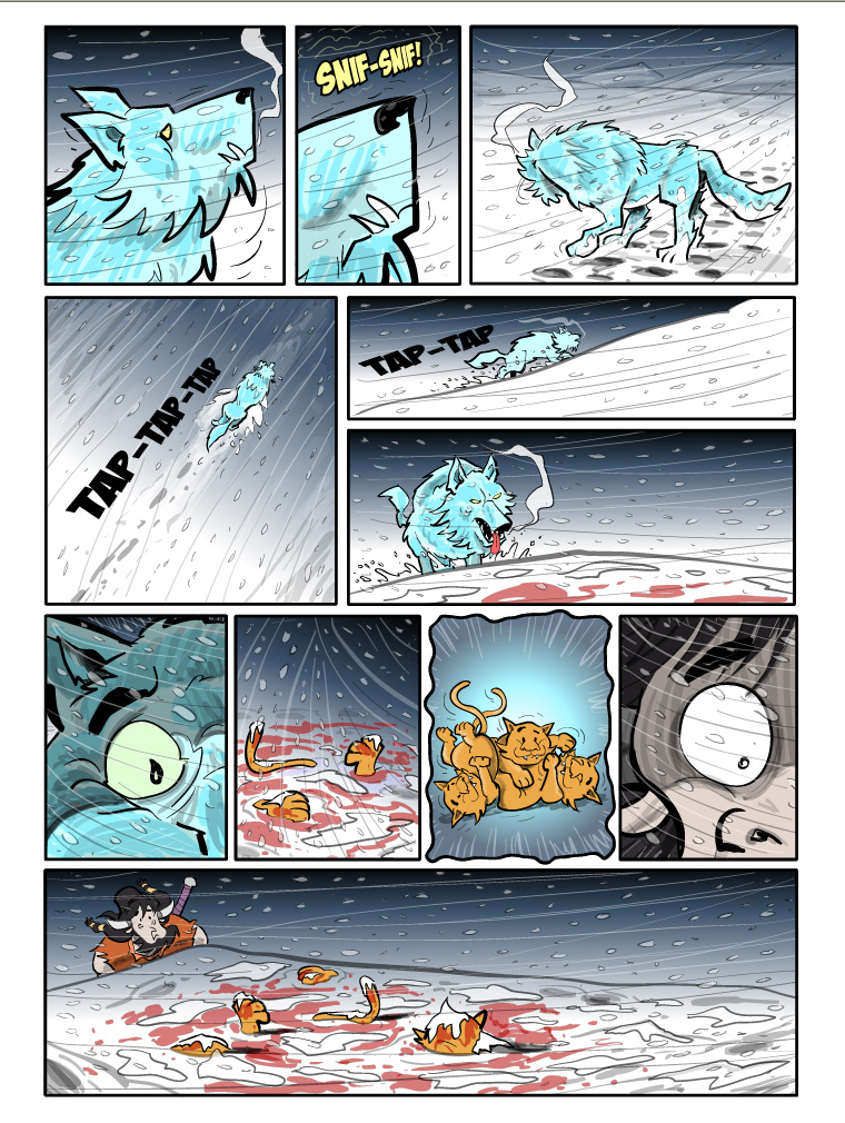Teh Gladiators Webcomic: Crossing the Mountains