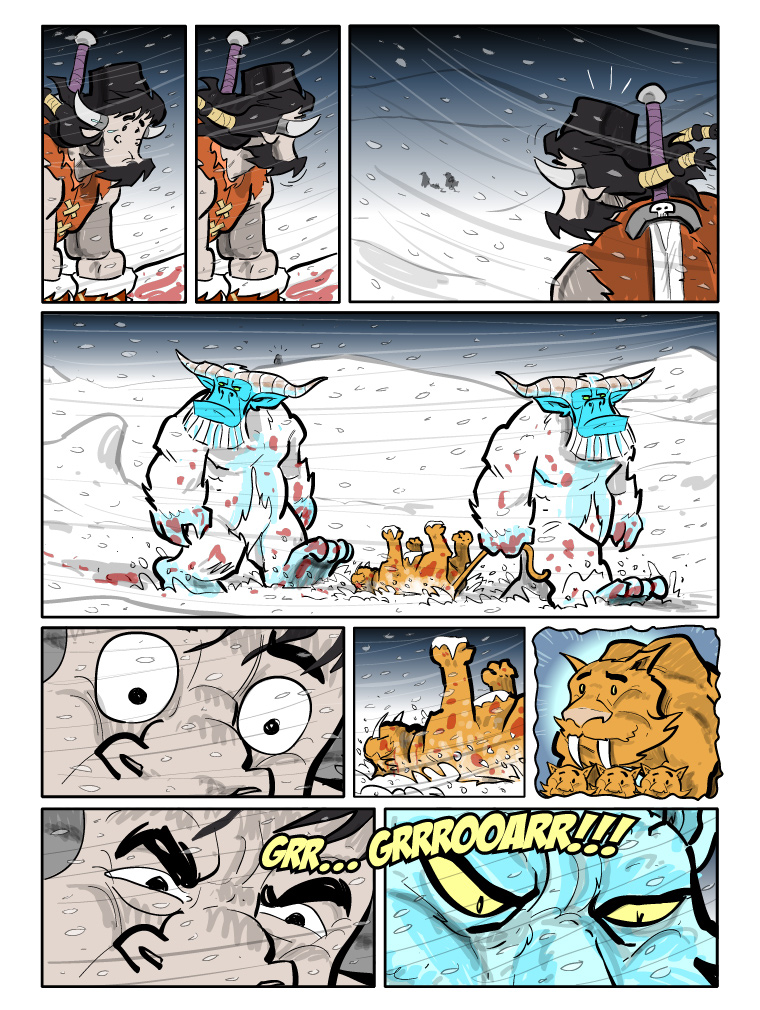 Teh Gladiators Webcomic: Hey! urosjojic.me!