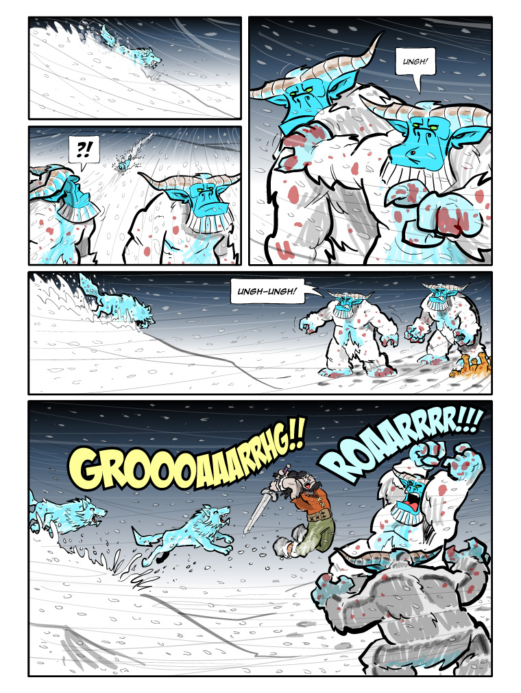 Teh Gladiators Webcomic: Hey! urosjojic.me!