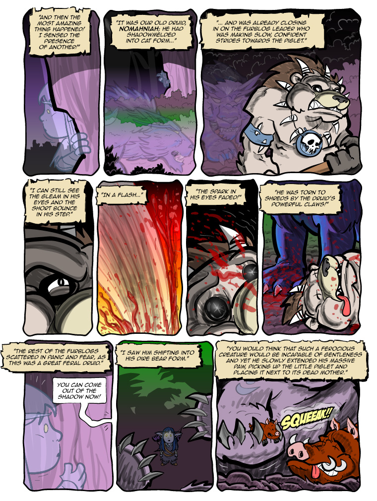 Teh Gladiators Webcomic: A Lesson in Compassion