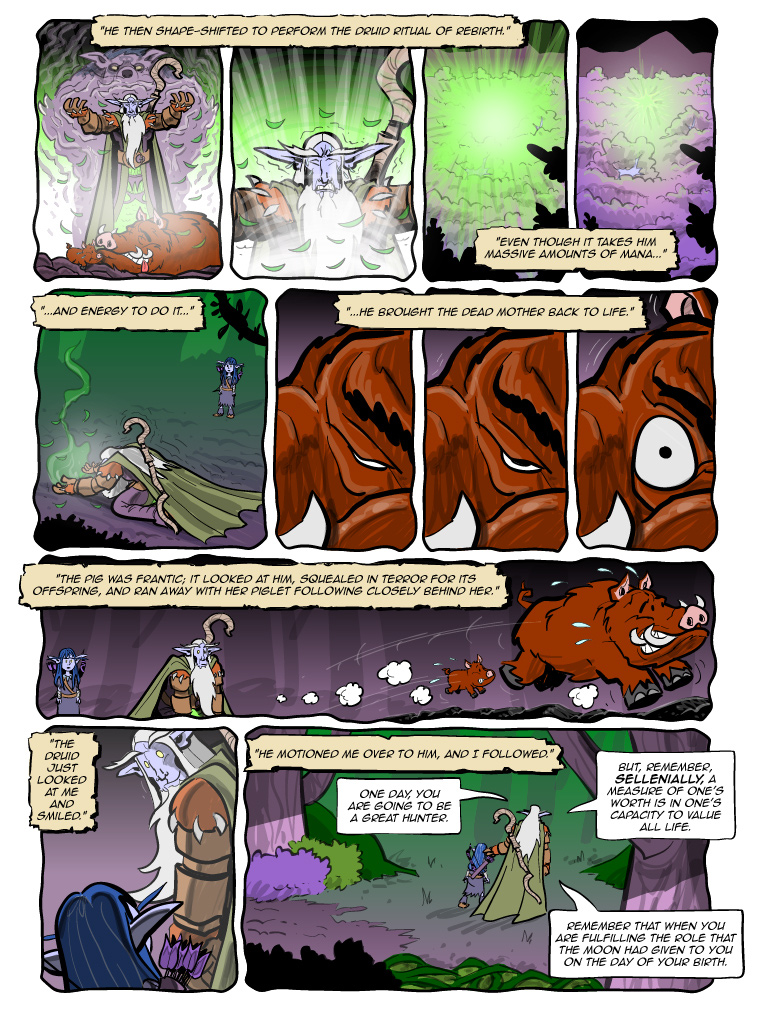 Teh Gladiators Webcomic: A Lesson in Compassion