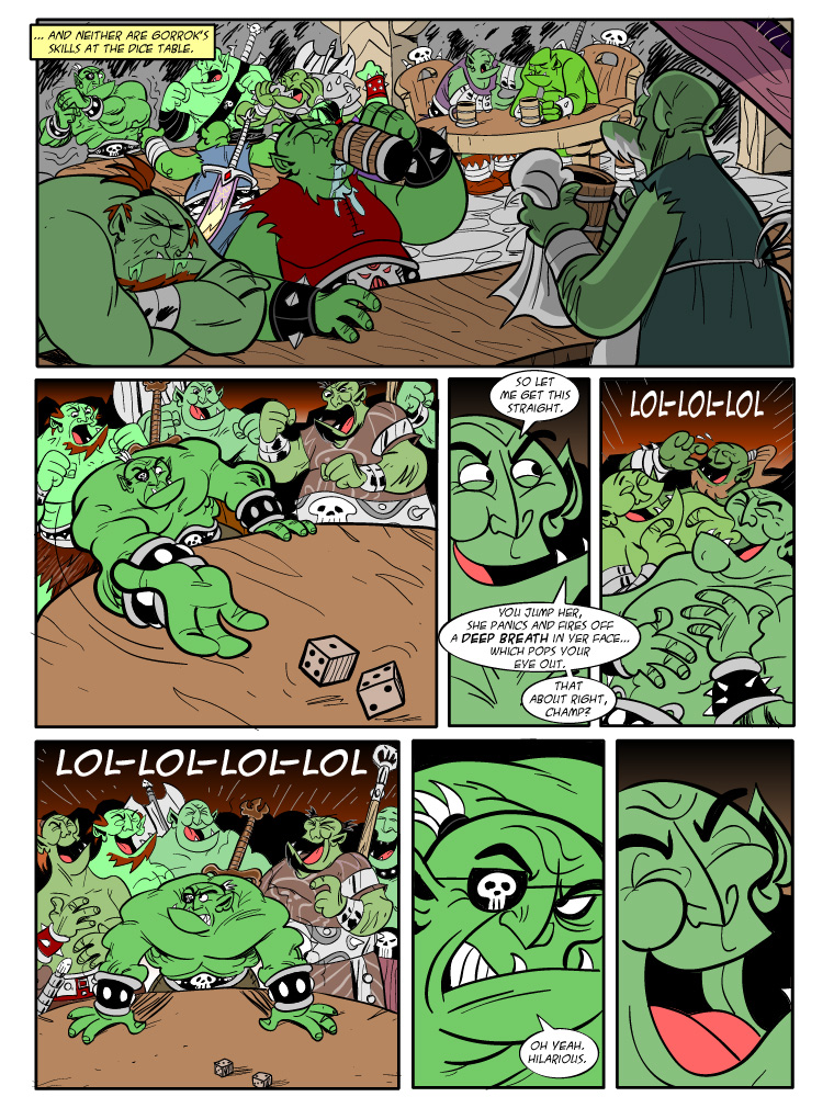 Teh Gladiators Webcomic: The Genesis (Page 4)