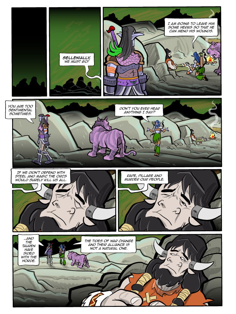Teh Gladiators Webcomic: Sentimental Hunter