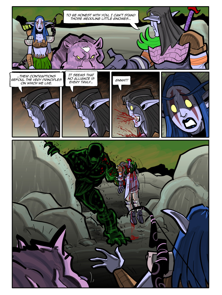Teh Gladiators Webcomic: Things are Beginning to Heat Up