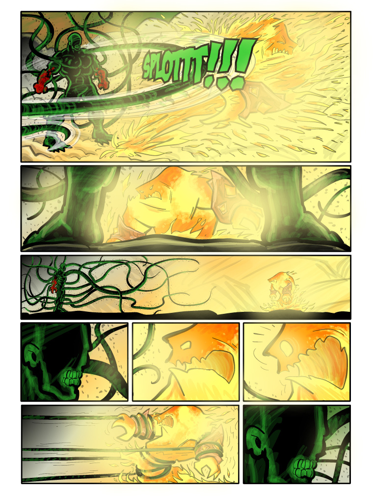 Teh Gladiators Webcomic: Run is the Operative Word Here