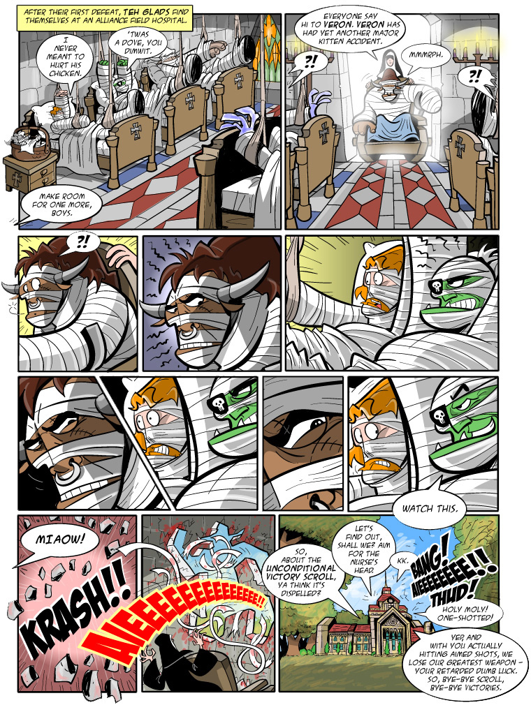 Teh Gladiators Webcomic: We Meet Again!