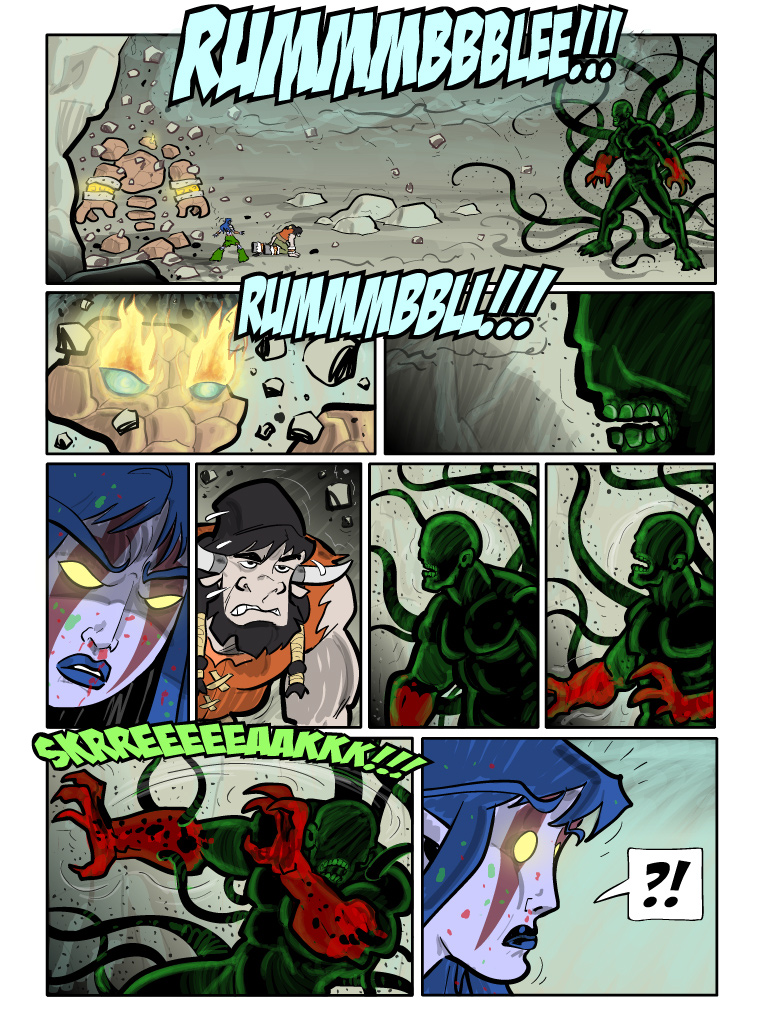 Teh Gladiators Webcomic: What in the...?