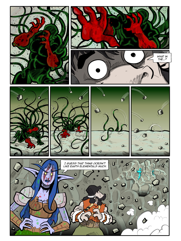 Teh Gladiators Webcomic: What in the...?