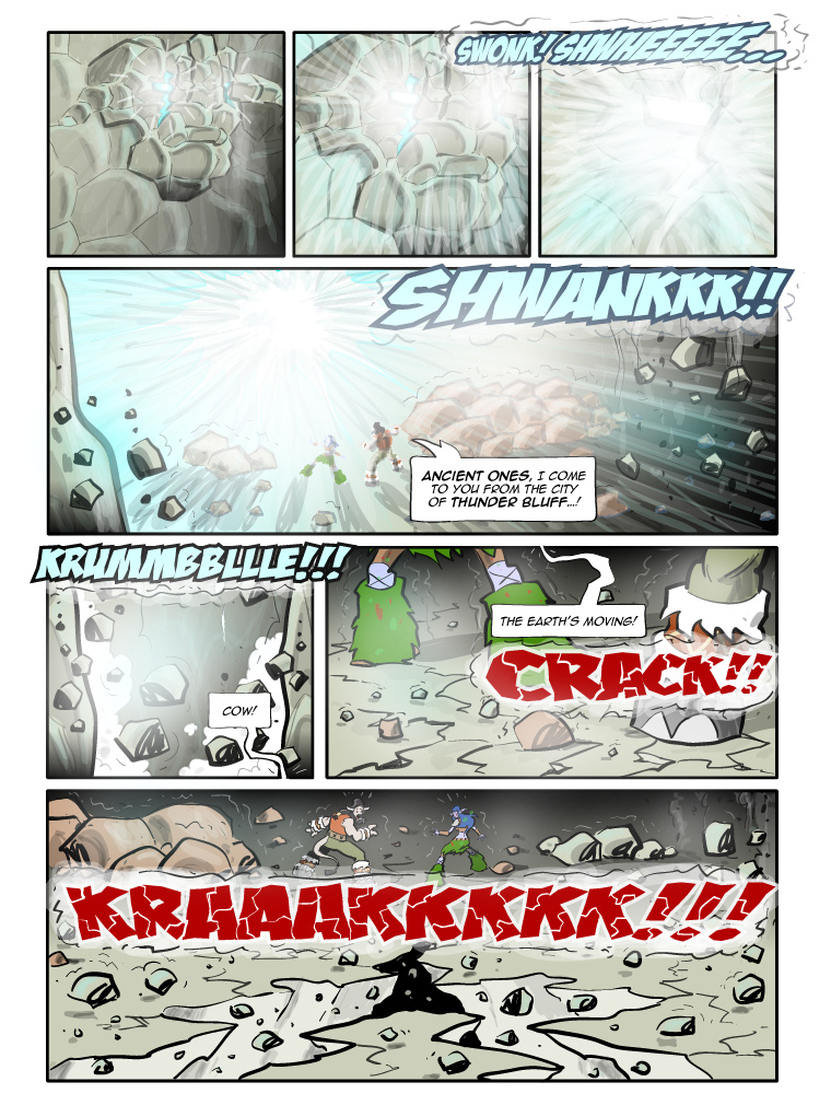 Teh Gladiators Webcomic: The Old God Awakens!