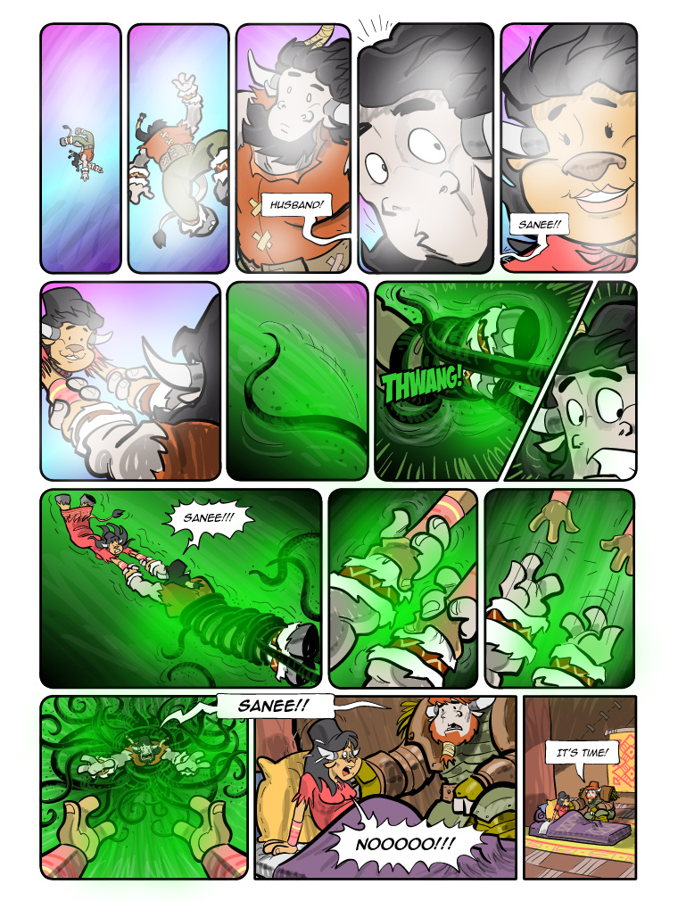 Teh Gladiators Webcomic: It Came to Me in A Dream