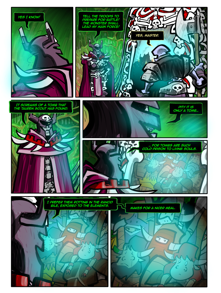 Teh Gladiators Webcomic: Curse These Old Bones