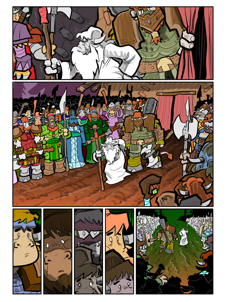 Teh Gladiators Webcomic: The Wise One