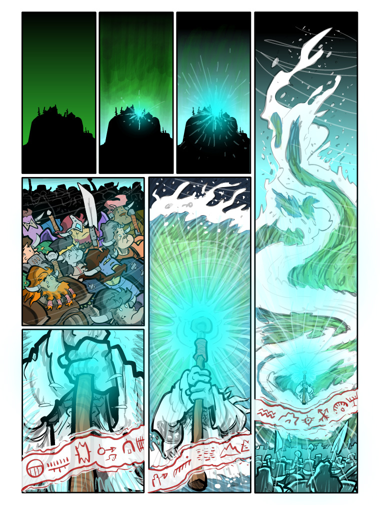Teh Gladiators Webcomic: That's A Big One!