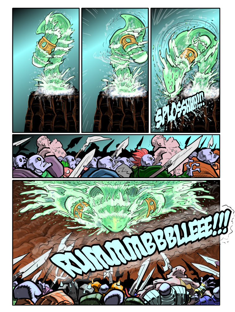 Teh Gladiators Webcomic: To Err.. is human. Or in their case...