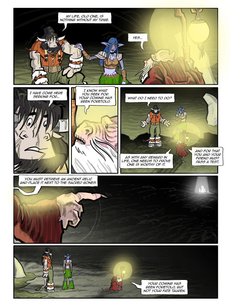 Teh Gladiators Webcomic: Old Tomb