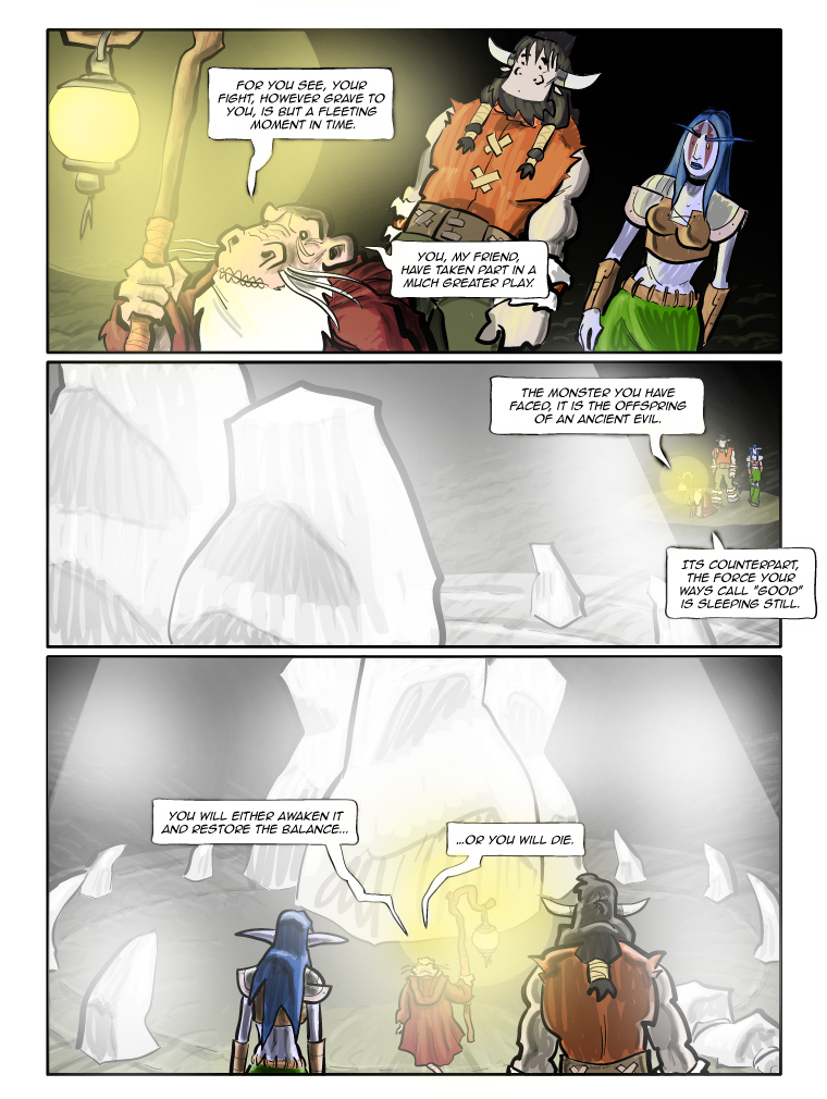 Teh Gladiators Webcomic: Where the Road Will Take You