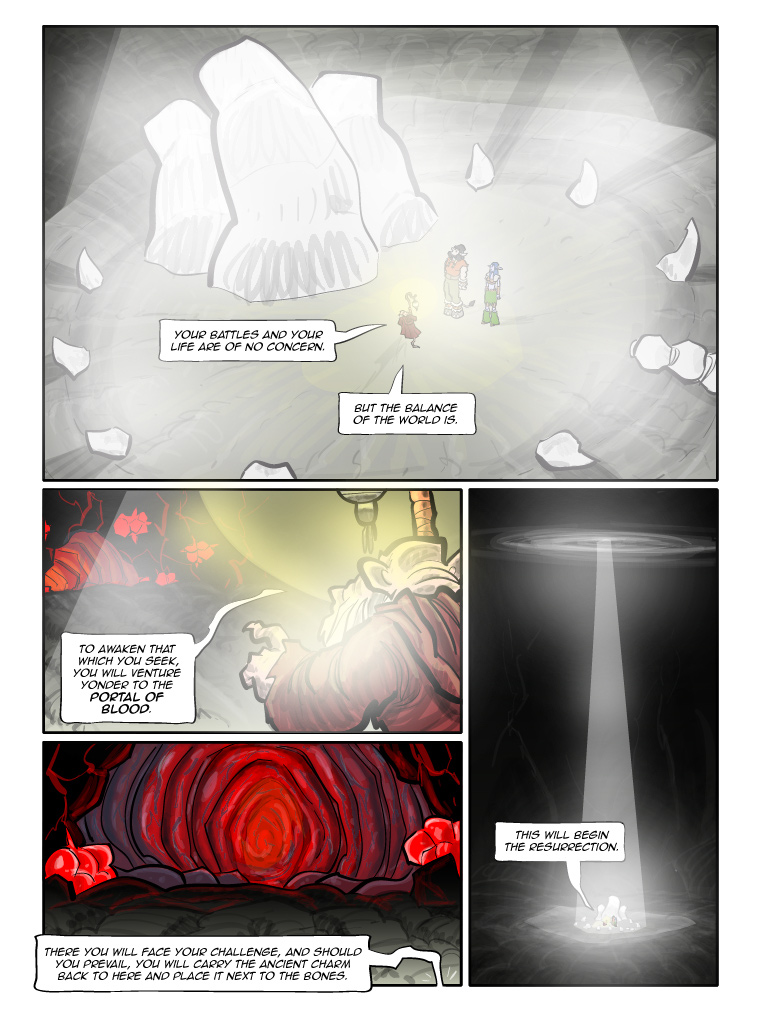 Teh Gladiators Webcomic: Where the Road Will Take You