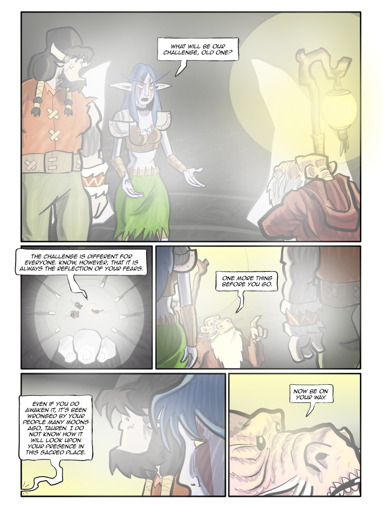 Teh Gladiators Webcomic: Wall of Blood and Guts