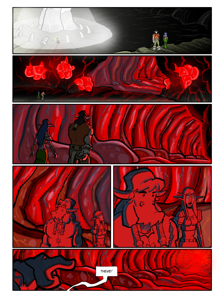 Teh Gladiators Webcomic: Wall of Blood and Guts