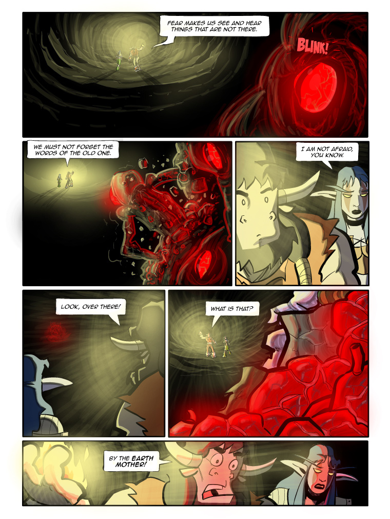 Teh Gladiators Webcomic: Chieftain Bloodmane!