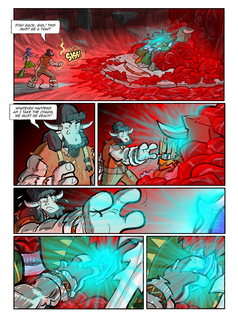 Teh Gladiators Webcomic: Shhh!