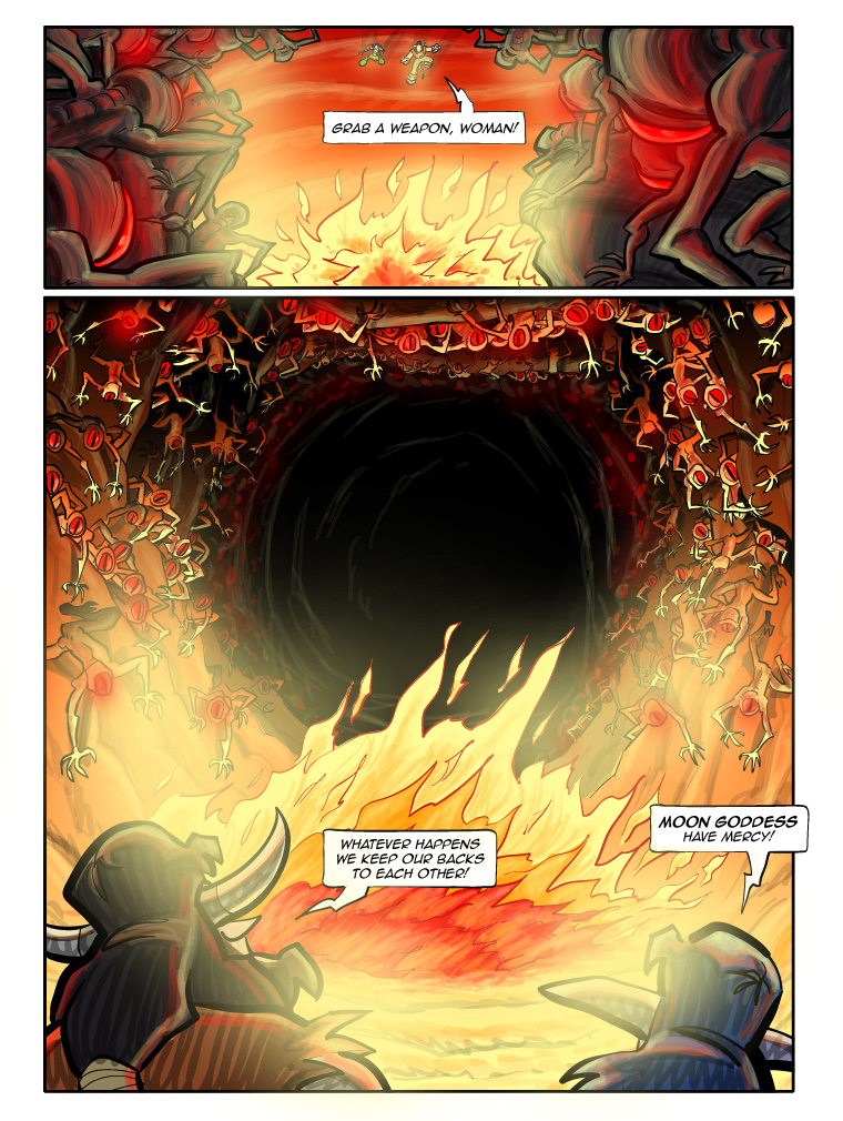 Teh Gladiators Webcomic: All Eyes on Me!