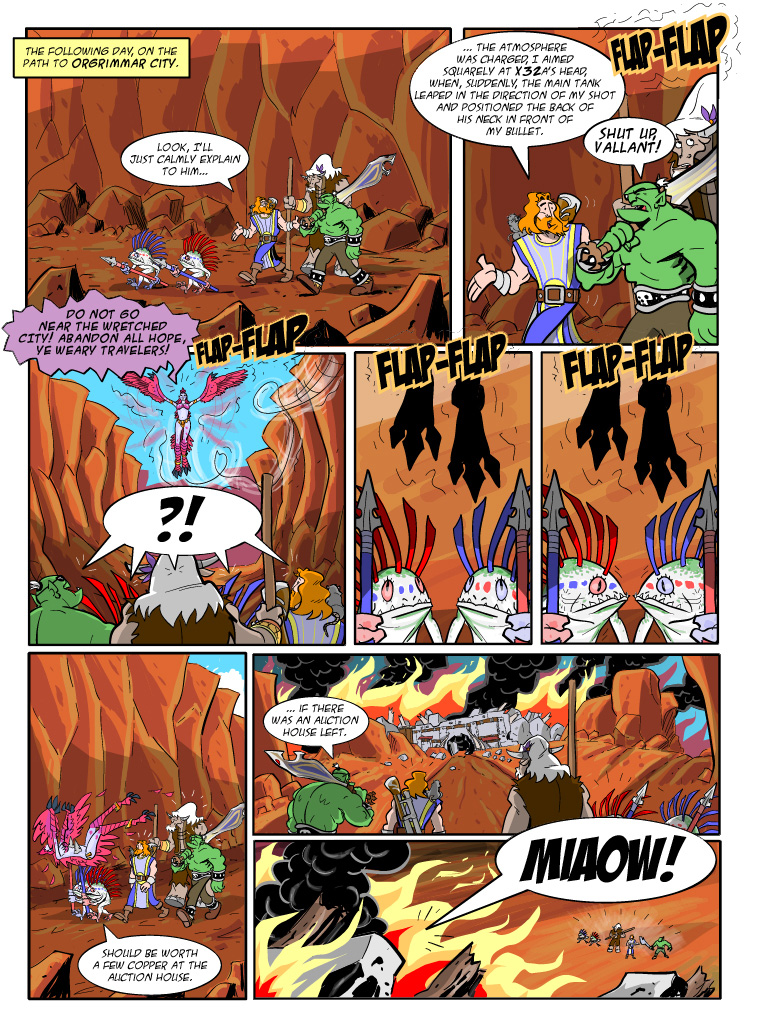Teh Gladiators Webcomic: Where the Heck is the AH?!