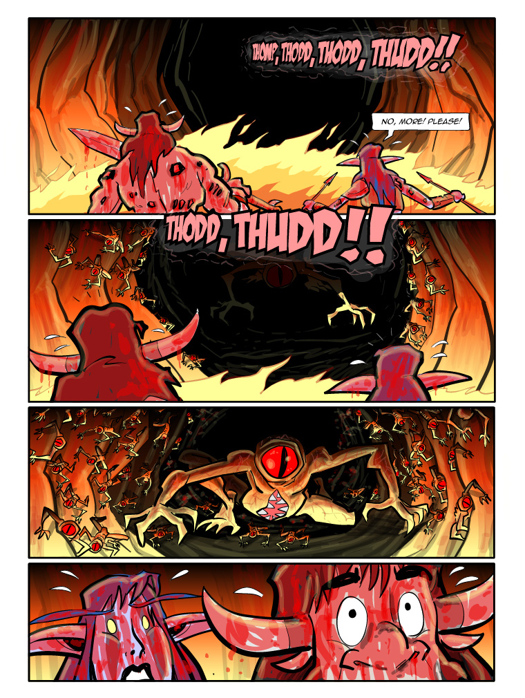 Teh Gladiators Webcomic: It's the Big One!