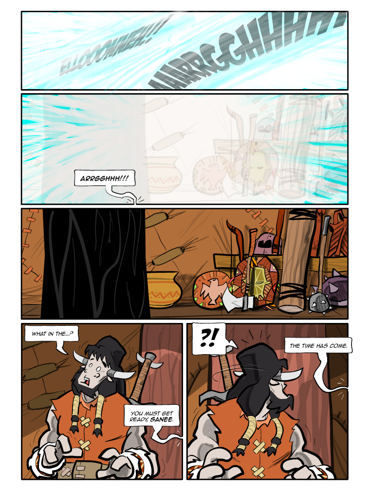 Teh Gladiators Webcomic: Go Help Our Friends!