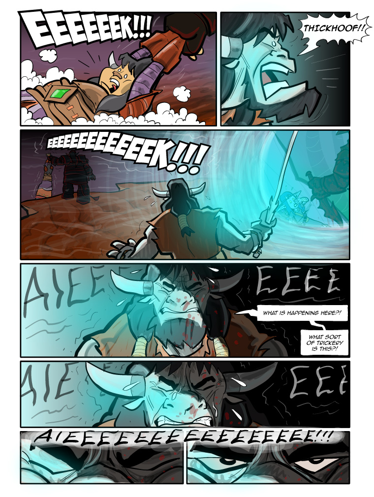 Teh Gladiators Webcomic: Trickery, Treachery...