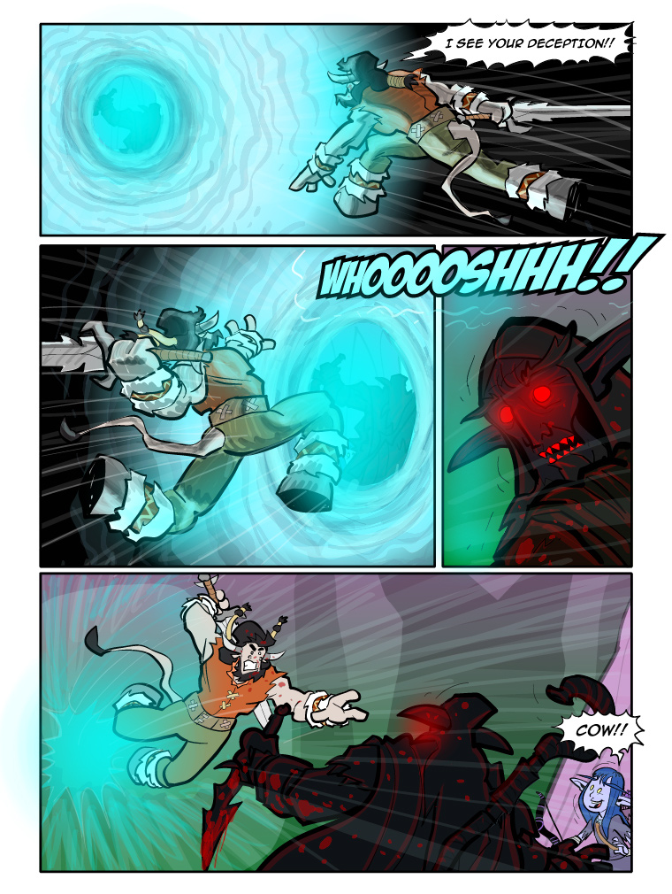 Teh Gladiators Webcomic: Epic Reflection