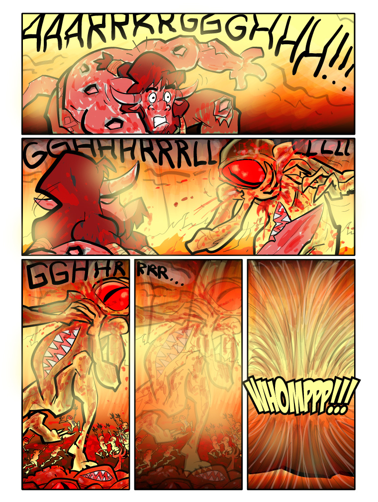 Teh Gladiators Webcomic: What A Test