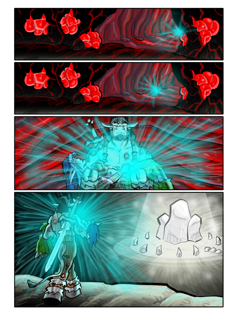 Teh Gladiators Webcomic: The Awakening