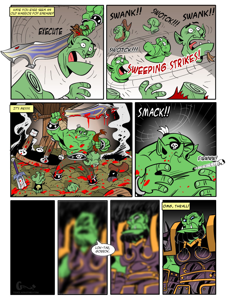 Teh Gladiators Webcomic: The Genesis (Page 5)
