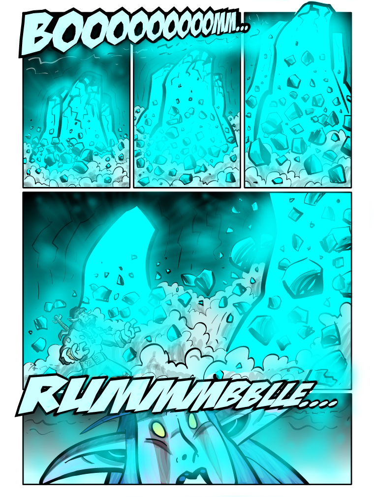 Teh Gladiators Webcomic: We're Down... And Then Back Up!
